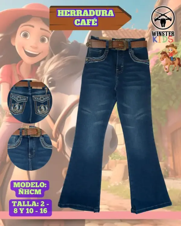Pantalón Herradura Café