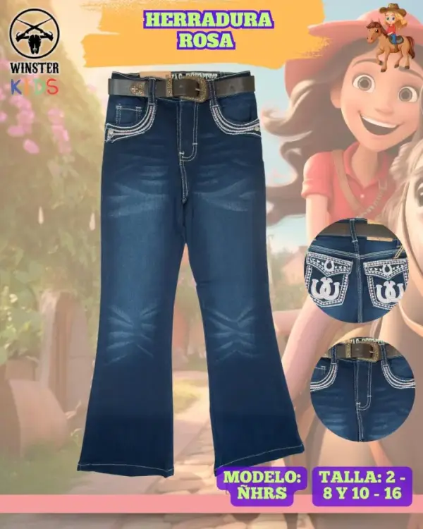 Pantalón Herradura Rosa - Image 2