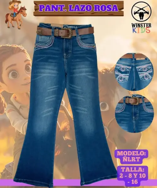 Pantalón Lazo Rosa