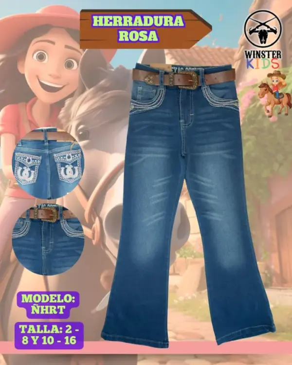 Pantalón Herradura Rosa - Image 3