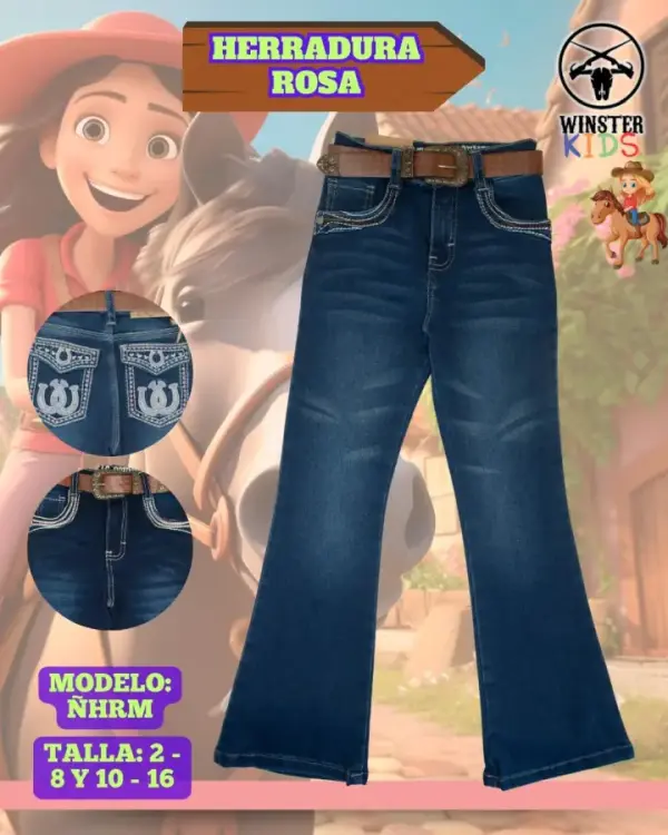 Pantalón Herradura Rosa - Image 4