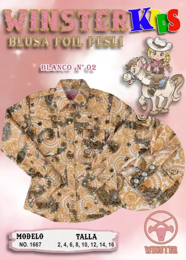 Blusa Foil Pesli - Image 2