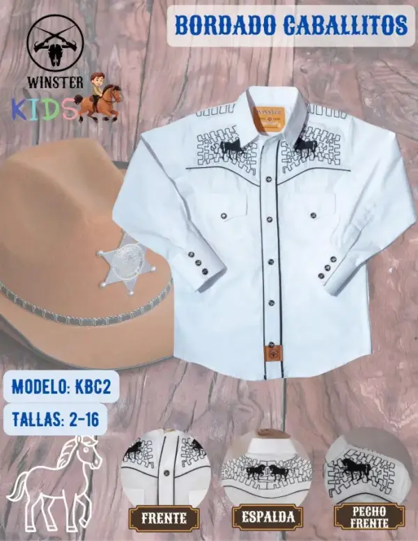 Camisa Bordado Caballitos - Image 2