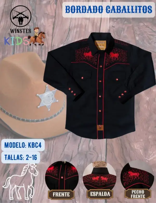 Camisa Bordado Caballitos - Image 3