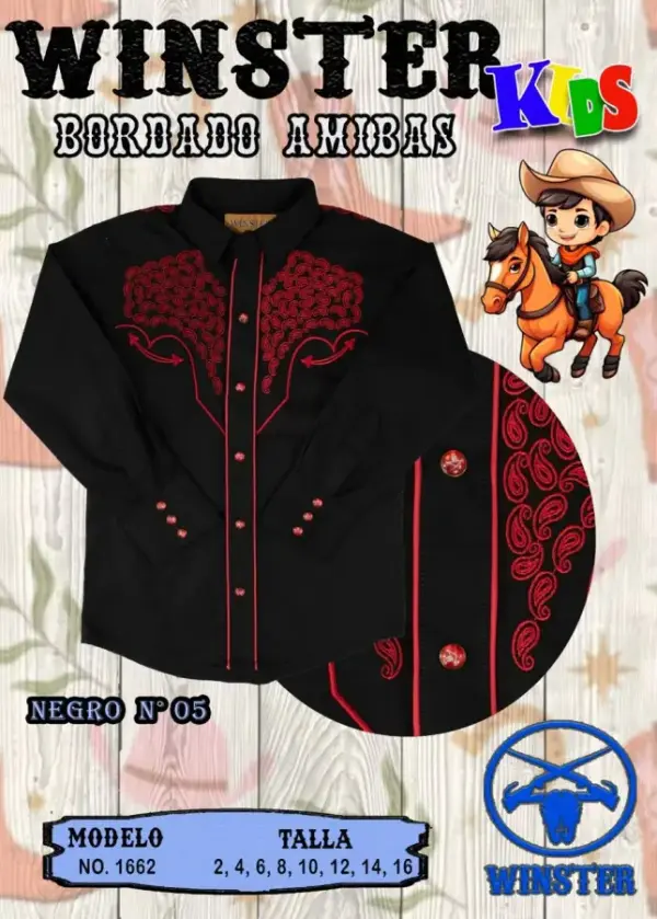 Camisa Bordado Amibas - Image 3