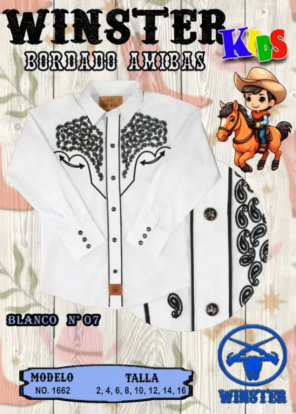 Camisa Bordado Amibas - Image 2
