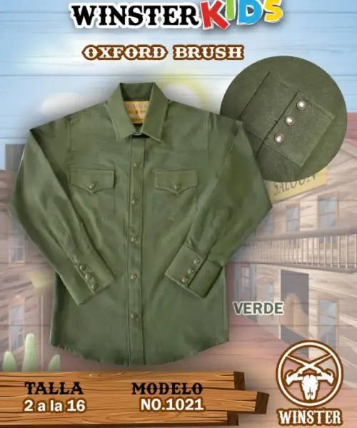 Camisa Oxford Brush