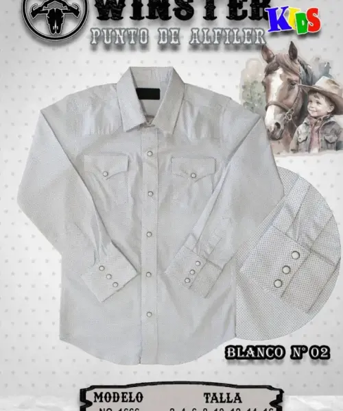 Camisa Punto de Alfiler