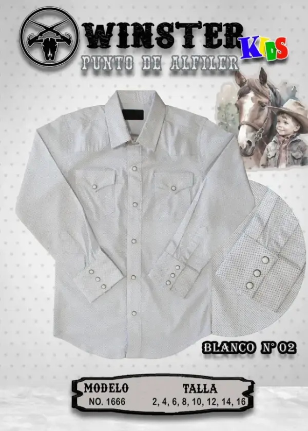 Camisa Punto de Alfiler