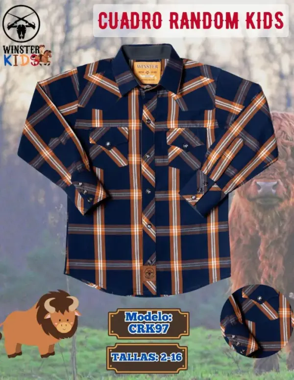 Camisa Cuadro Random Kids - Image 6