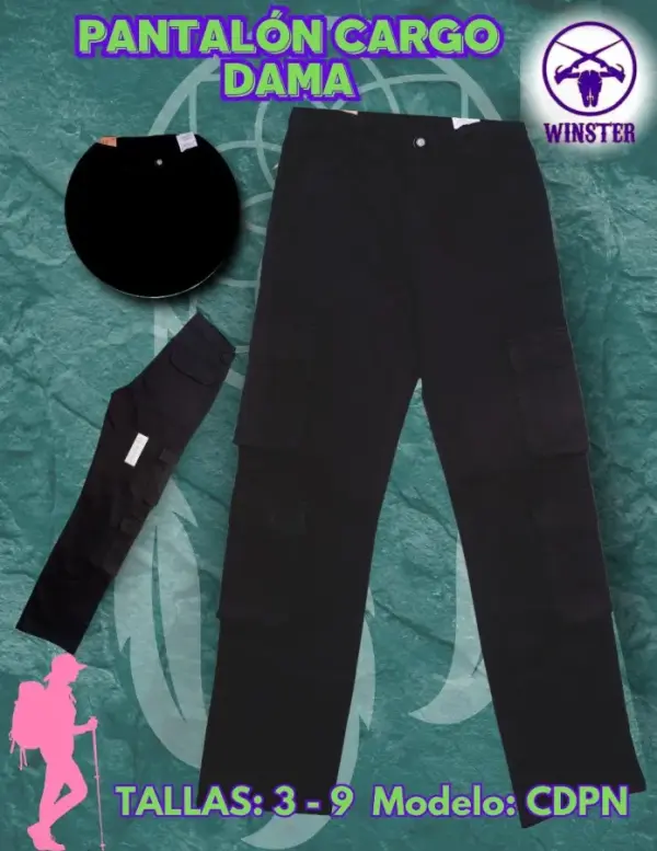Pantalón Cargo Dama - Image 2