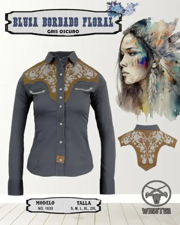 Blusa Bordado Floral - Image 4