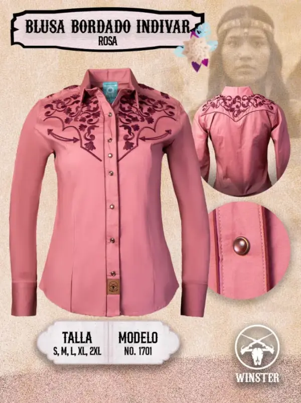 Blusa Bordado Indivar - Image 3