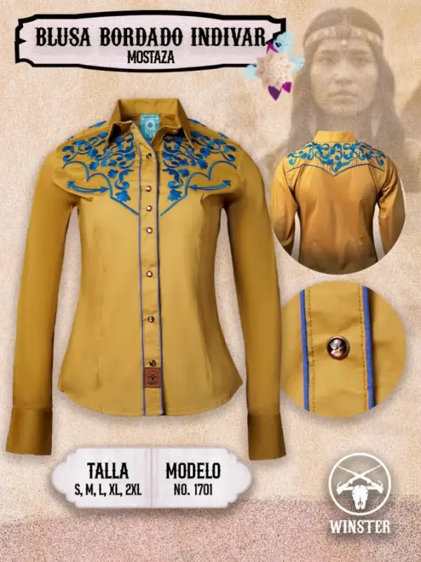 Blusa Bordado Indivar - Image 2