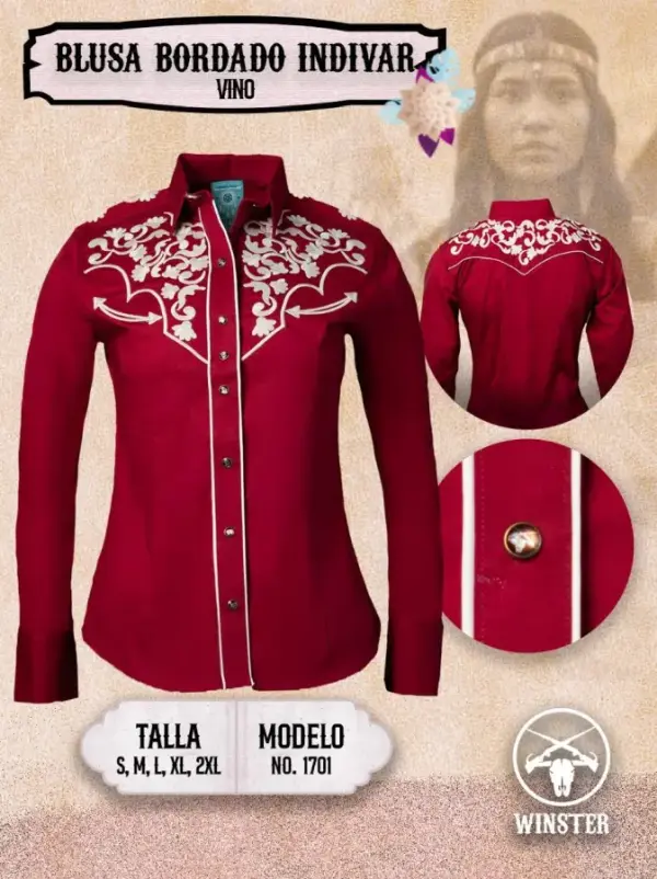 Blusa Bordado Indivar - Image 5