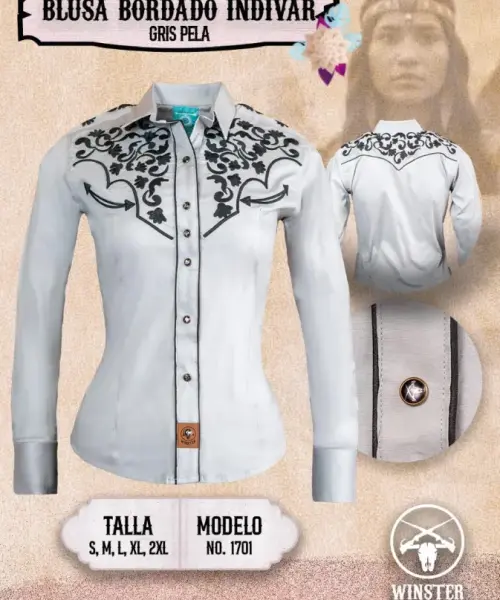 Blusa Bordado Indivar