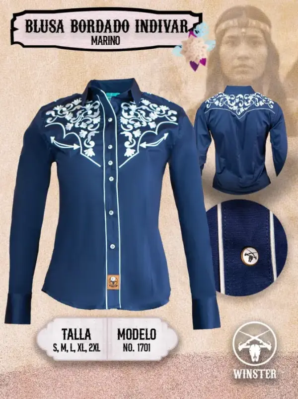 Blusa Bordado Indivar - Image 7
