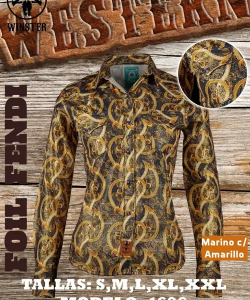 Blusa Foil Fendi