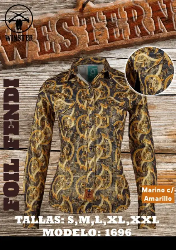 Blusa Foil Fendi