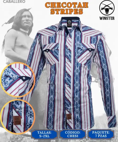 Camisa Checotah Stripes