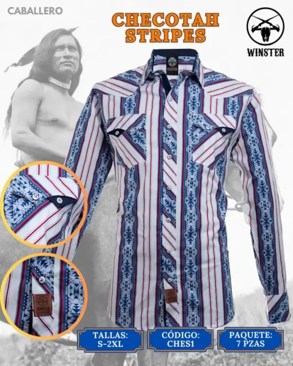 Camisa Checotah Stripes