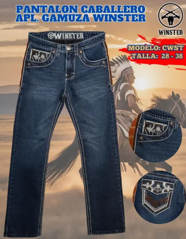 Pantalón Apl. Gamuza Winster - Image 4