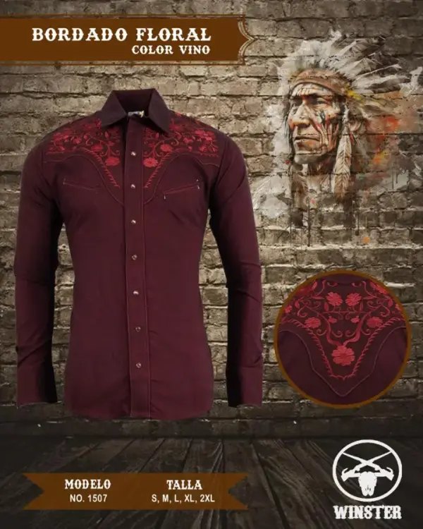 Camisa Bordado Floral - Image 4