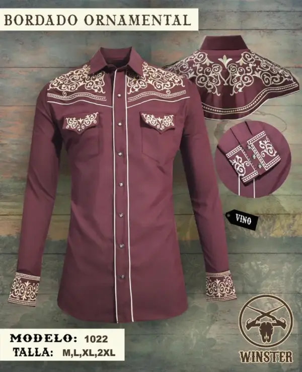 Camisa Bordado Hornamental - Image 2