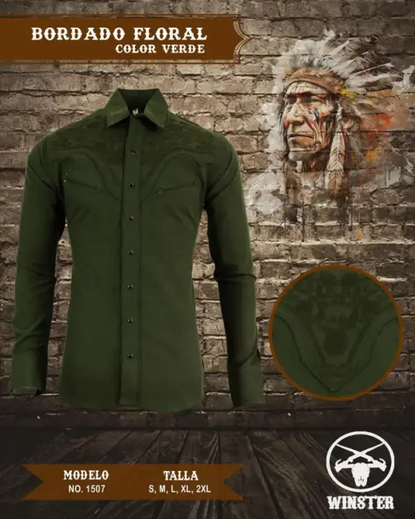 Camisa Bordado Floral - Image 2