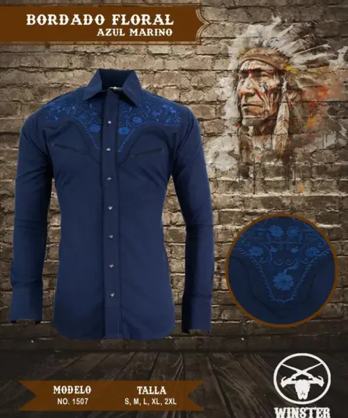 Camisa Bordado Floral