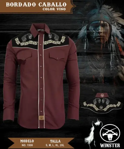 Camisa Bordado Caballo