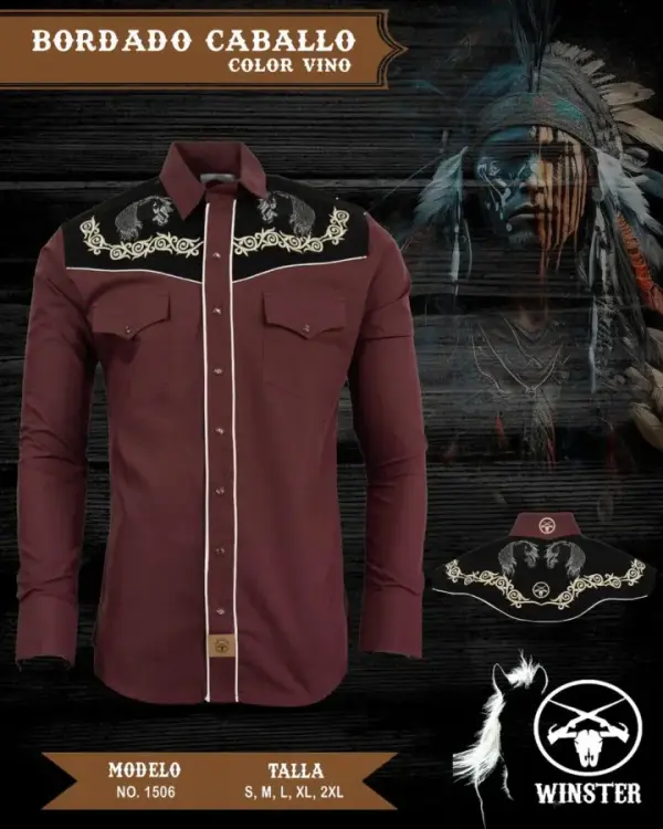 Camisa Bordado Caballo