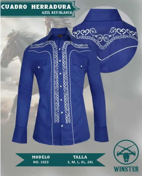 Camisa Bordado Herradura - Image 4