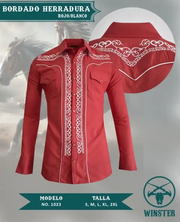 Camisa Bordado Herradura - Image 3
