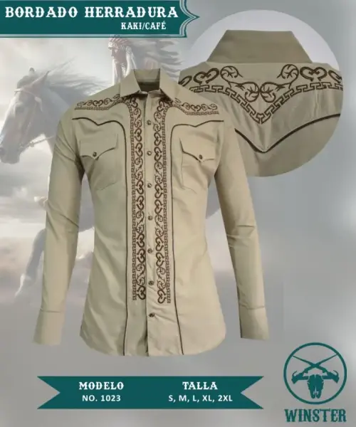 Camisa Bordado Herradura