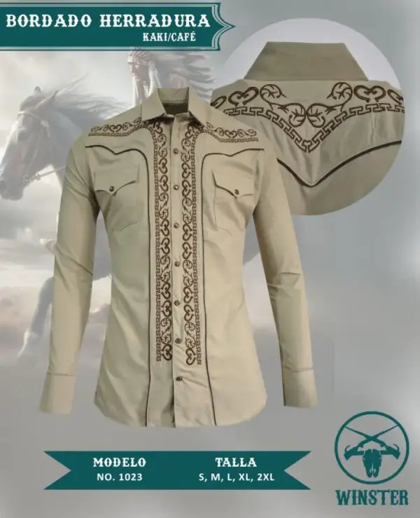 Camisa Bordado Herradura