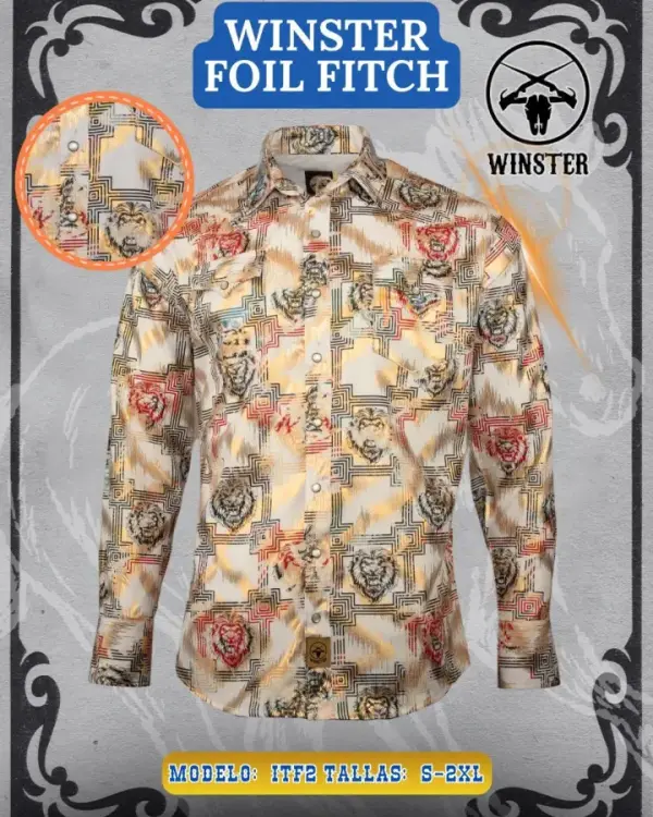 Camisa Winster Foil Fitch - Image 2