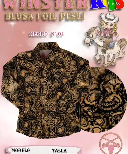 Blusa Foil Pesli