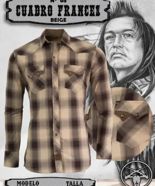 Camisa Cuadro Frances
