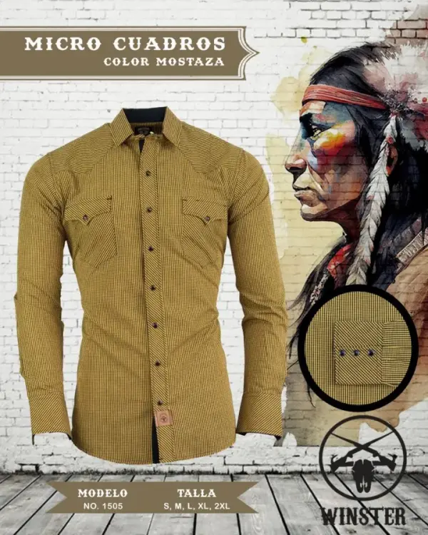 Camisa Micro Cuadros - Image 4