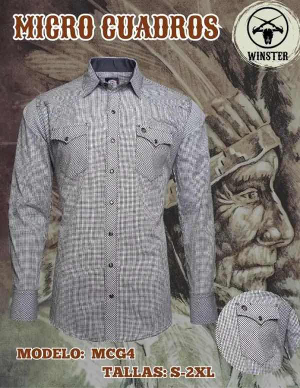 Camisa Micro Cuadros - Image 3