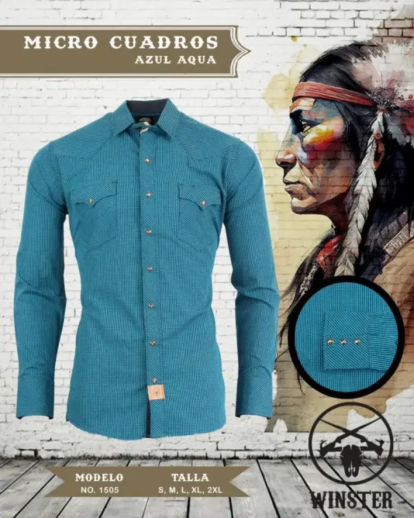 Camisa Micro Cuadros - Image 2