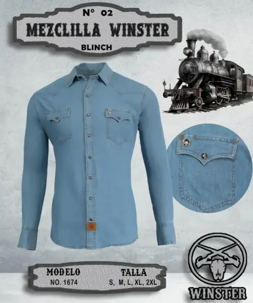 Camisa Mezclilla Winster