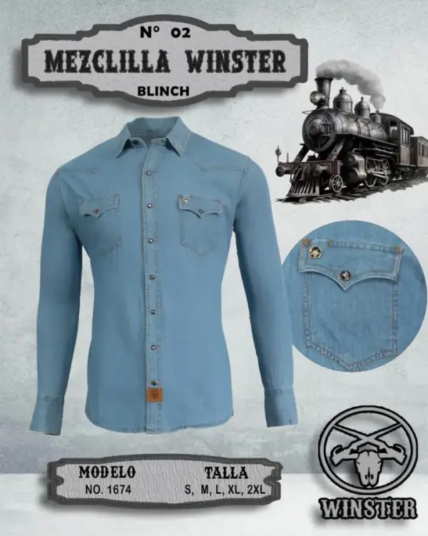 Camisa Mezclilla Winster